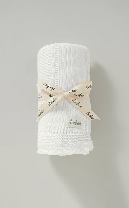 Avibae 100% Organic Cotton Baby Comfort Blanket