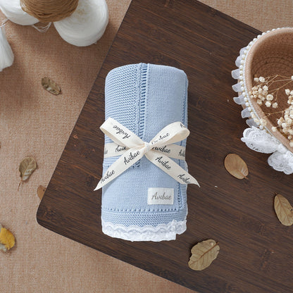 Avibae 100% Organic Cotton Baby Comfort Blanket