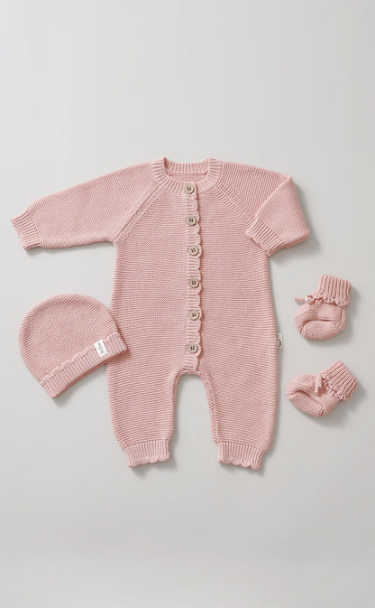 Avibae Classic  Luxary Cotton Stitch  3-Piece Buddle Milk Oat